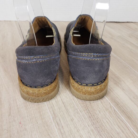 Born Bryson Distressed Leather Slip‑On Shoes Men’s Size 6 Comfort Casual Blue main image 7